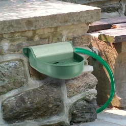 NA Gamelles Et Autres Accessoires | Abreuvoir à mur pour chiens, spring, idéal en terrasse ou jardin