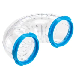 NA Cages Et Accessoires | Accessoires pour rongeurs ferplast tube fpi 4806 u turn couleurs multiples hamsters
