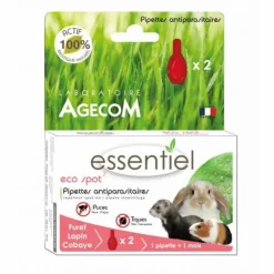 Actiplant Hygiène Et Soins | - Pipettes antiparasitaires eco spot 7 furets et lapins essentiel 2x0,6ml