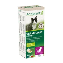 Actiplant Hygiène Et Soins|Hygiène Et Soins | - Vermifuge Vermi'chat Essentiel : 100 ml