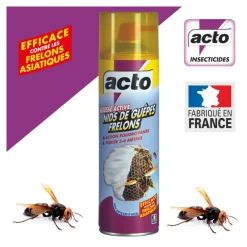 Acto - mousse active : la réponse professionnelle aux infestations de guêpes et fr Discount