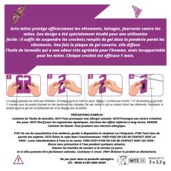 Acto - spécial mites textiles : protection et fraîcheur pour votre garde-robe Outlet