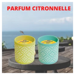 Acto Anti-Nuisibles | - Bougie à la citronnelle et géraniol: l'innovation anti-moustiques pour l'été