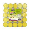 Acto - Lot de 25 bougies citronnelle compactes: protection 4 heures contre les moustiqu Outlet