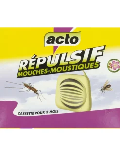 Acto Anti-Nuisibles | - Mouches-moustiques cassette répulsif 20 g -