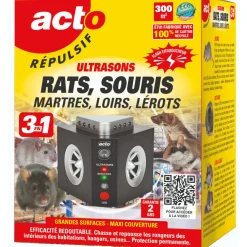 Acto - Répulsif à ultrasons fixe 鈥à brancher sur secteur Sale