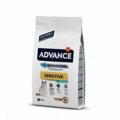 Advance Alimentation Et Friandises | - Croquettes chat adulte sensitive sterilized saumon - 10 kg