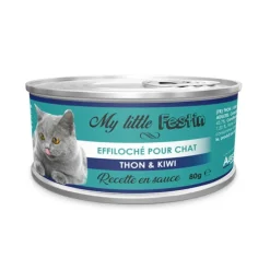 Agecom Alimentation Et Friandises | - My little festin - pâtée chat fruit thon / kiwi 80 g