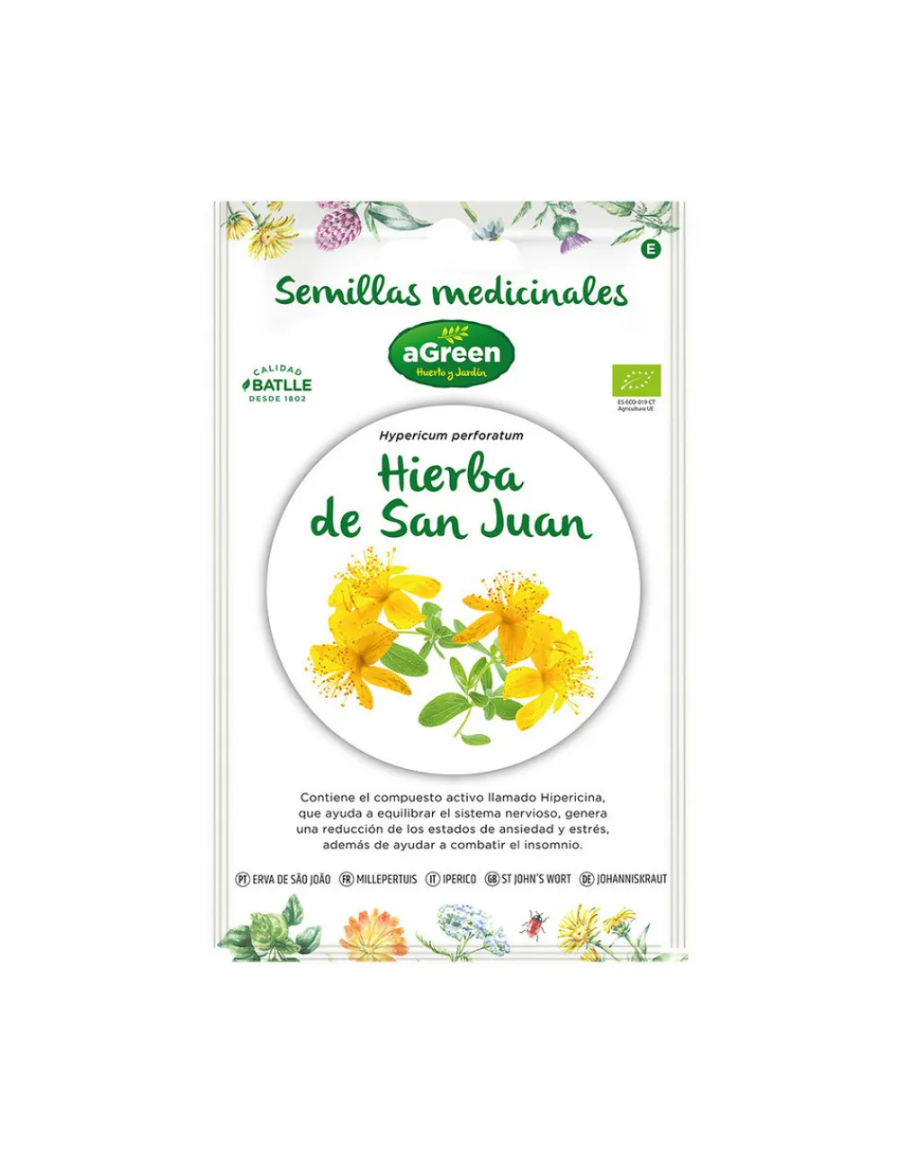 Agreen Graines De Légumes Et Aromatiques | - À propos des graines de millepertois médicinaux eco 857013bolsh -