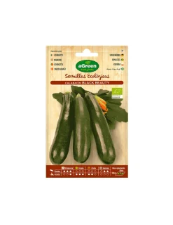 Agreen Graines De Légumes Et Aromatiques | - 10 sachet de graines de courgette noire eco seeds beauty