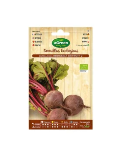 Agreen Graines De Légumes Et Aromatiques | - 10 sachet de semences eco betterave detroit