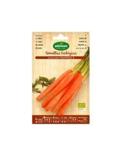Agreen Graines De Légumes Et Aromatiques | - 10 sachet eco seed nantesa carotte