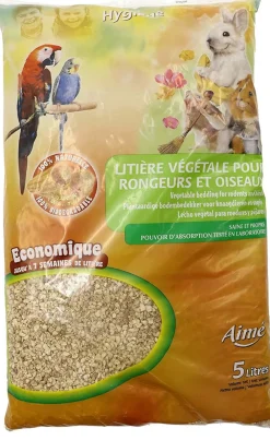 Aimé Hygiène Et Soins | AIMÉ - Litière végétale rongeur 5l