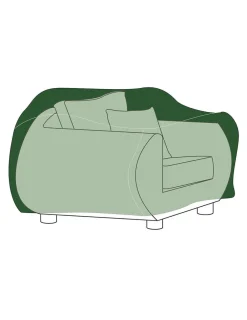 Altadex Entretien Du Mobilier | - Housse de protection housse fauteuil 130x90x70cm 240gr/m²