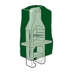 Altadex - Étui de protection barbecue vert polyéthylène 128 x 80 x 253 cm Sale
