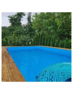 Altanka Piscines Et Spas | - Piscine en bois aqua 8,5x4,35 - h.1,45 m fixations à visser - bas7309ospl+sza -