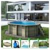 Altanka Piscines Et Spas | - Piscine en bois nemo 4,3x3 - h.1,18 m cadre en métal, sans dalle béton - bas7302ospu -
