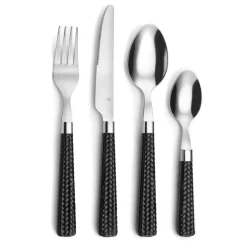 Amefa - Paille noir - ménagère 24 pièces Best