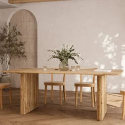 NA Andrea - table rectangulaire en bois d'acacia 8 personnes Best