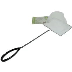 Animallparadise Hygiène Et Soins | - Epuisette filet blanc, maille fine, 15 cm x 13 x 40 cm, aquarium