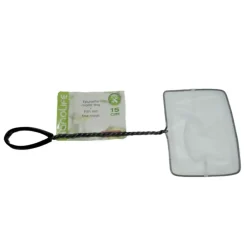 Animallparadise Hygiène Et Soins | - Epuisette filet blanc, maille fine, 15 cm x 13 x 40 cm, aquarium