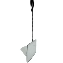 Animallparadise Hygiène Et Soins | - Epuisette filet blanc, maille fine, 15 cm x 13 x 40 cm, aquarium