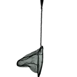 Animallparadise Hygiène Et Soins | - Epuisette filet noir, maille moyenne, 15 cm x 13 x 40 cm, aquarium