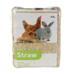 Animallparadise - Paille 2.5 kg soit 75 litres pour rongeur et basse cour Best