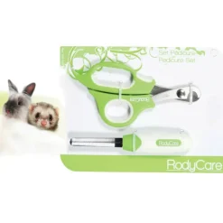 Animallparadise - Set pédicure coupe griffes et lime pour lapins, furets, hamsters New