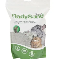 Animallparadise - Terre de bain pin pour chinchilla 1.7 kg