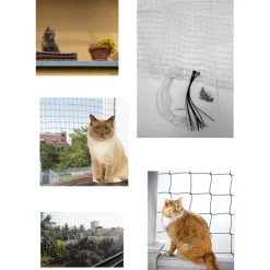 Anka Hygiène Et Soins | - Filet de balcon anti morsures pour chat : moyen modèle