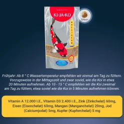 Aquaris Alimentation | - Lot économique avec wheatgerm 1 kg / 3mm et produits d’entretien pond bakto 50g
