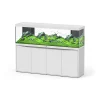 Aquatlantis - Aquarium avec meuble LED Splendid 200 blanc - 200x50x61 cm 603 L