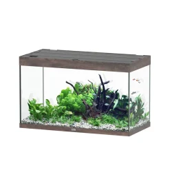 Aquatlantis Aquariums Et Meubles | - Aquarium Sublime Led 2.0 Pro Chêne Sauvage Brun L.100x P.50x H.60cm
