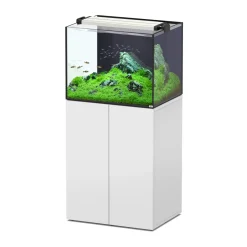 Aquatlantis - Ensemble aquarium avec meuble Aquaview 65 Blanc Outlet