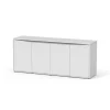 Aquatlantis - Meuble pour aquarium Splendid en bois blanc - 49,7x198,6x83 cm Online