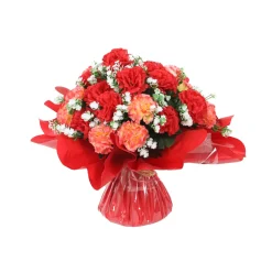 Arche Diffusion Fleurs Et Plantes Artificielles | - Bouquet Bulle D35 H 31 cm
