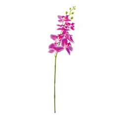 Arche Diffusion - Fleur artificielle tige d'orchidée phalaenopsis lavande H.82cm Discount