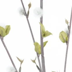 Arche Diffusion - Fleur artificielle tige feuillage saule blanc H.100cm Hot