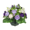 Arche Diffusion - Fleurs artificielles - coupe florale renoncules lavande D.32 H.27cm Hot