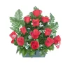 Arche Diffusion Fleurs Et Plantes Artificielles | - Jardinière de roses artificielles D 34 H 29 cm