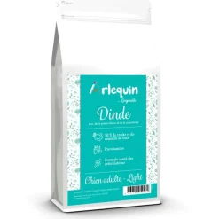 Arlequin Originelle - Croquette chien sans céréales light dinde 12 kg New