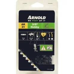 Arnold - Chaîne de tronçonneuse 3/8", 1,1 mm - 55 maillons d'entraineurs Discount