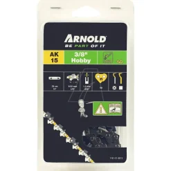 Arnold - Chaîne de tronçonneuse 3/8", 1,3 mm - 50 maillons d’entraineurs