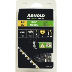 Arnold - Chaîne de tronçonneuse 3/8", 1,1 mm - 57 maillons entraîneurs Outlet