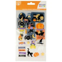 Artemio Fête Et Anniversaire | - Kit d'autocollants cartonnés halloween