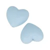 Artemio - 2 perles silicone coeur - 29 x 19 x 12 mm - bleu pastel Online
