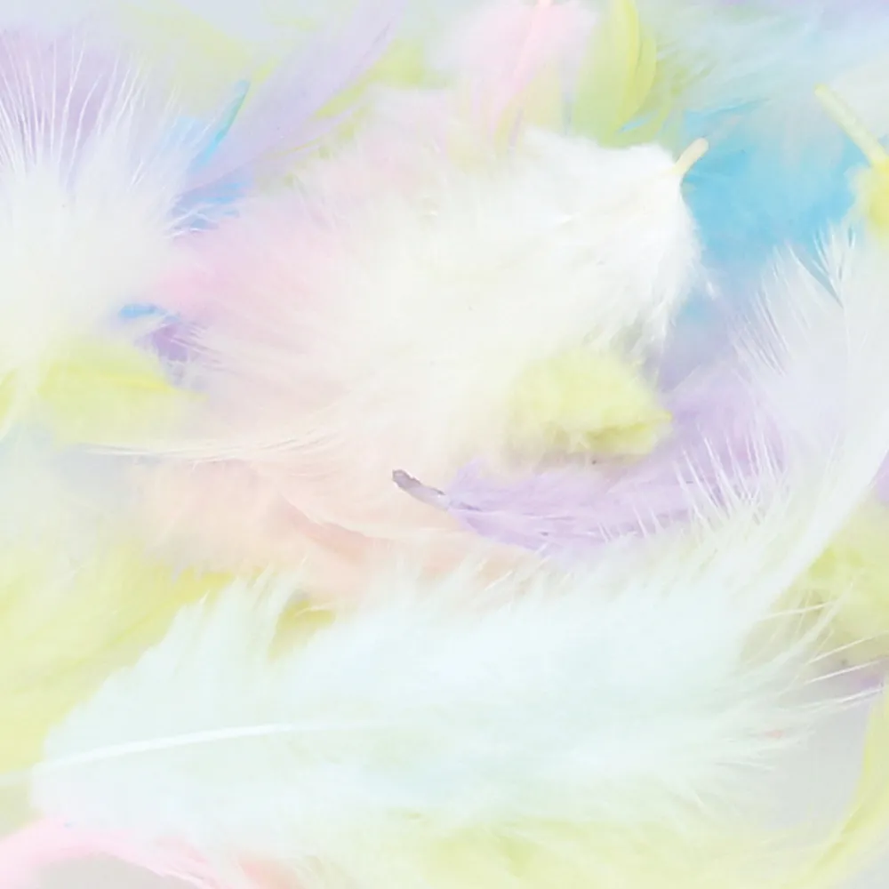 Artemio - Plumes colorées pastel, 10g Outlet
