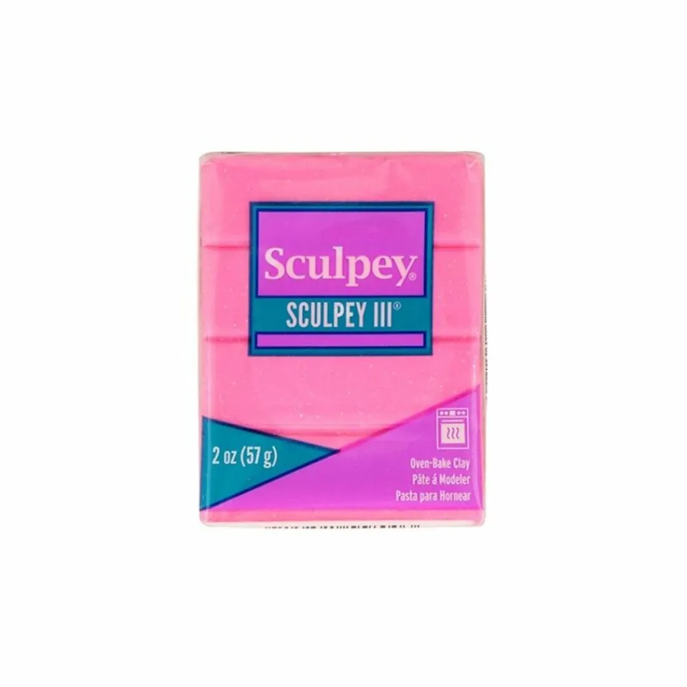 Artemio - Pâte polymère sculpey 57 g - rose pailleté Online