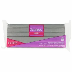 Artemio Modelage Et Mosaique | - Pâte polymère sculpey 227 g - argenté